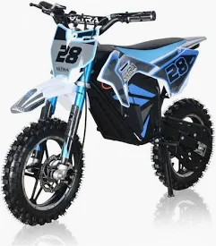 ILX Ultra Elektrische Kindercrosser 2026 – 1800W – 48V Lithium – 14/12 Inch Blauw